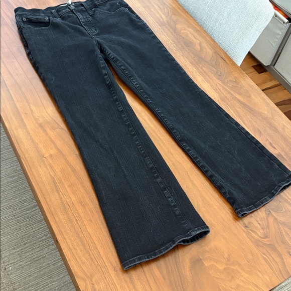 Madewell Jeans Mid Rise Kick Out Bootcut Cotton Denim MM320 Size 28 - Picture 4 of 9